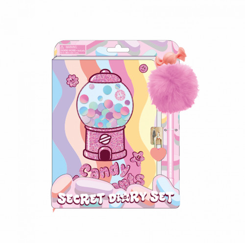 Secret diary pompon pen - pen, candy