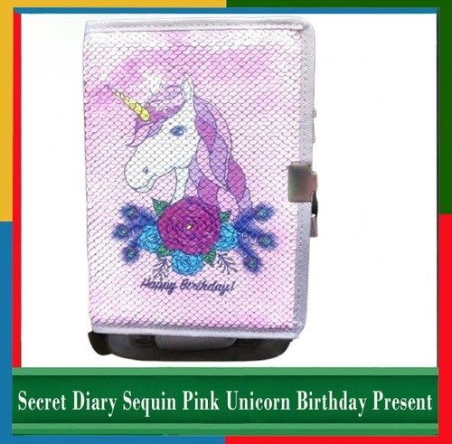 Diario segreto paillettes - , rosa