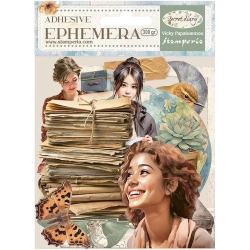 Stamperia adesivo ephemera - stamperia,